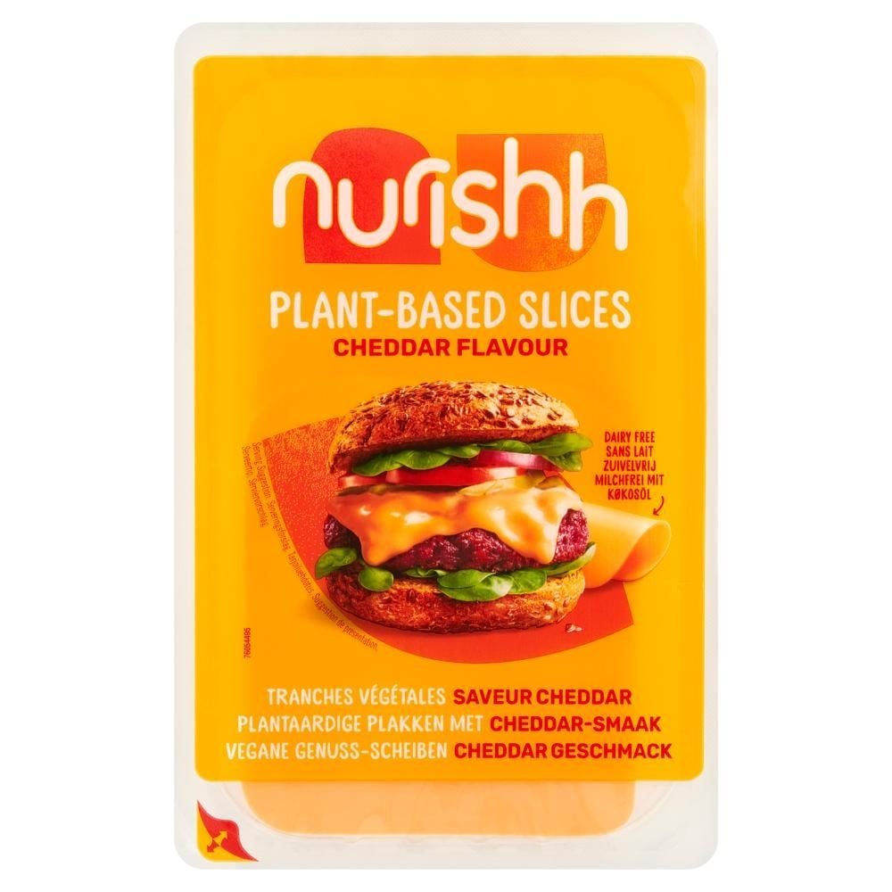 Nurishh Produkt na bazie oleju kokosowego o smaku cheddar 120 g