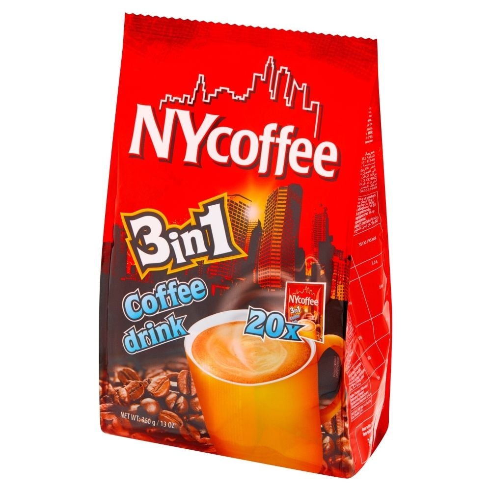 NYCoffee 3in1 Napój kawowy w proszku 360 g (20 x 18 g)