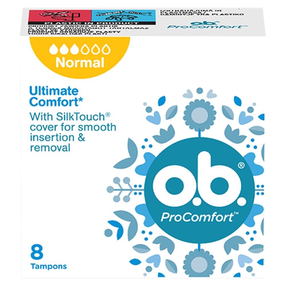 O.B. ProComfort Normal Tampony 8 sztuk