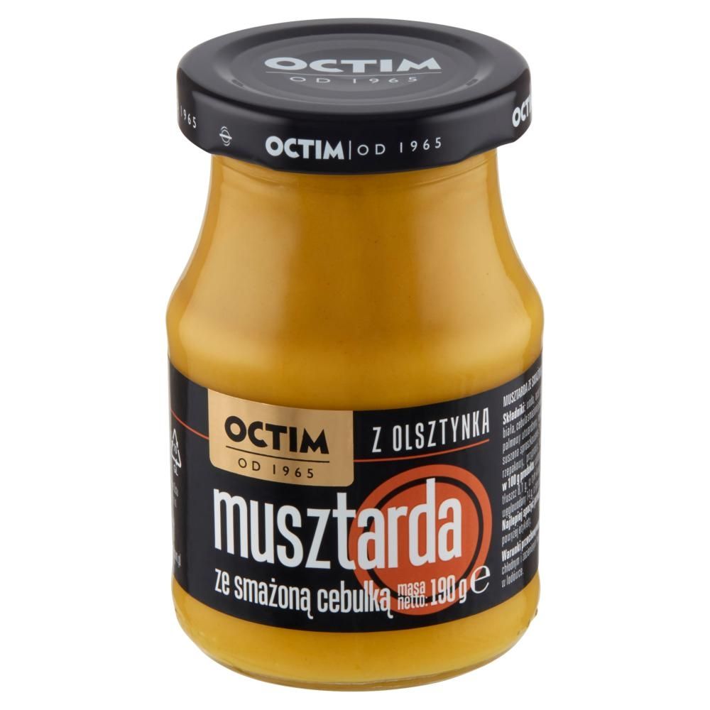 Octim Musztarda ze smażoną cebulką 190 g