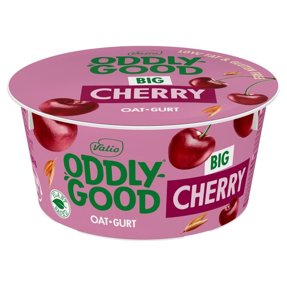 Oddlygood Oat-Gurt Big Cherry Fermentowana przekąska owsiana z wiśniami 150 g