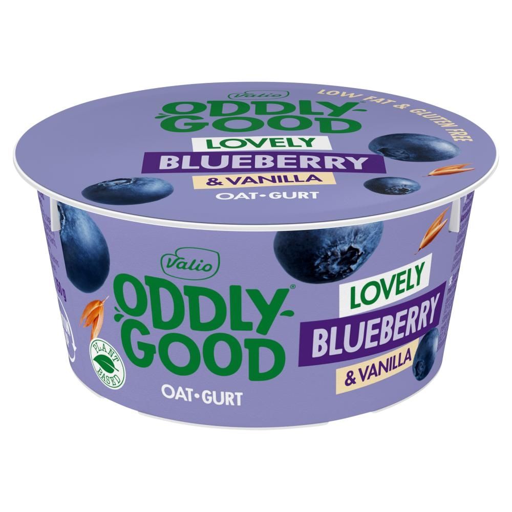 Oddlygood Oat-Gurt Blueberry-Vanilla Przekąska owsiana z borówkami i wanilią 150 g