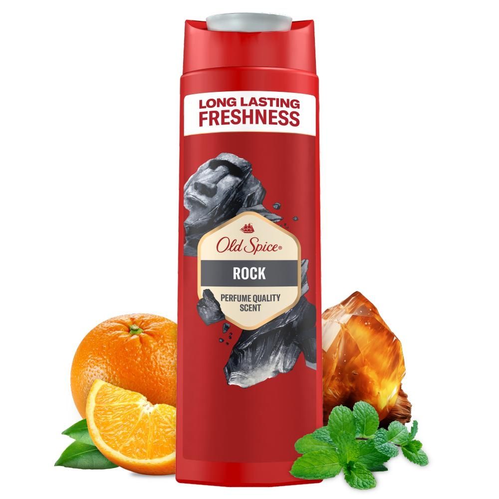 Old Spice Rock Męski żel pod prysznic i szampon 400ml Długotrwała świeżość