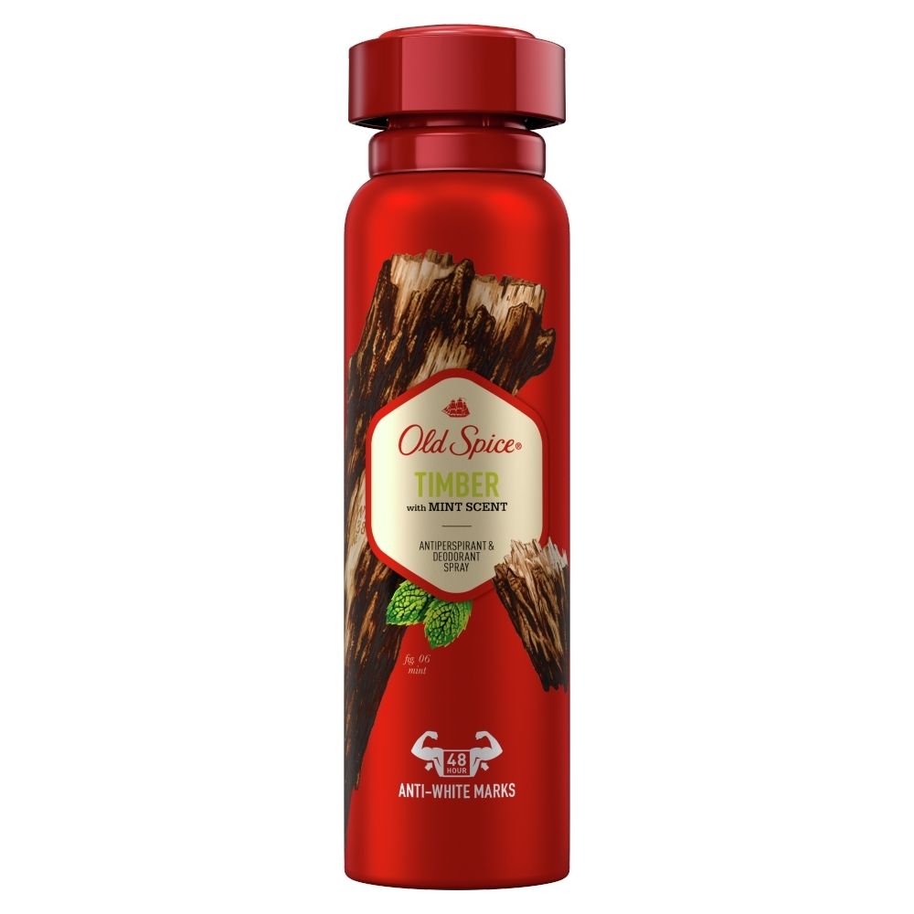 Old Spice Timber Antyperspirant i dezodorant w sprayu 150 ml