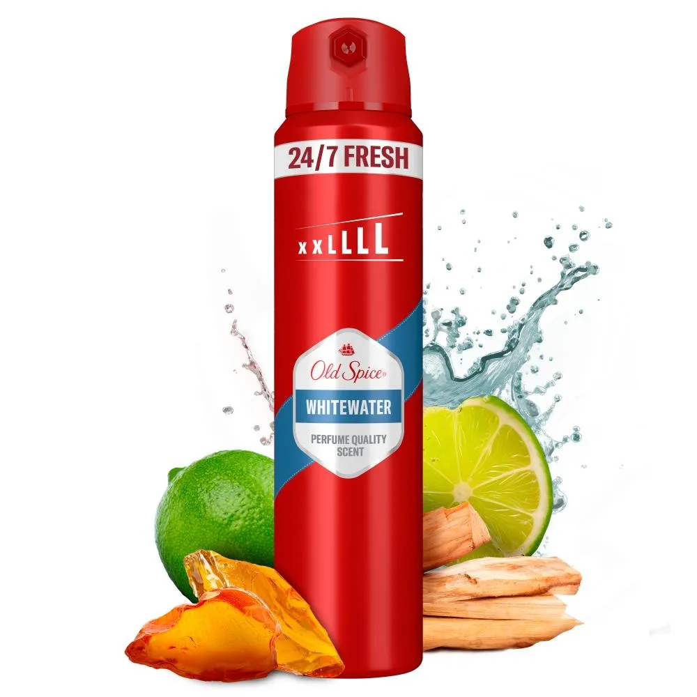 Old Spice Whitewater Dezodorant w sprayu dla mężczyzn 250ml