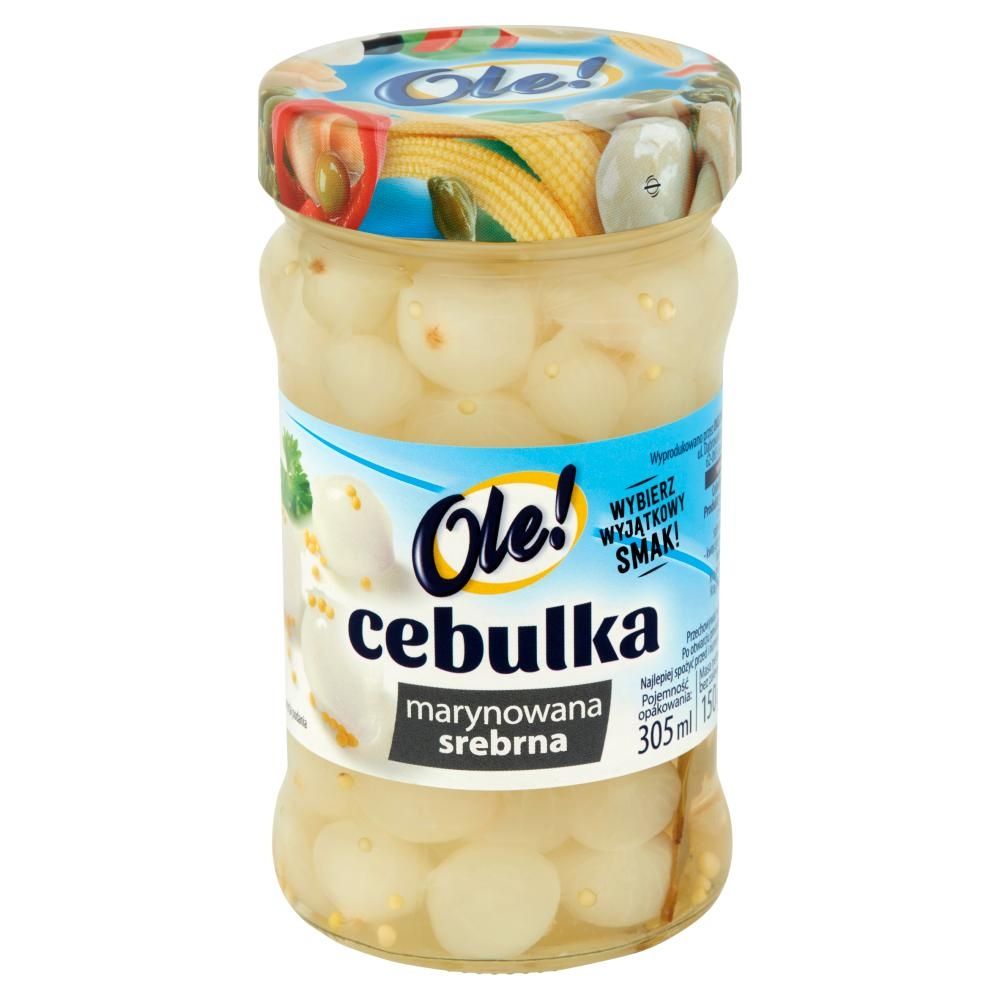 Ole! Cebulka marynowana srebrna 280 g