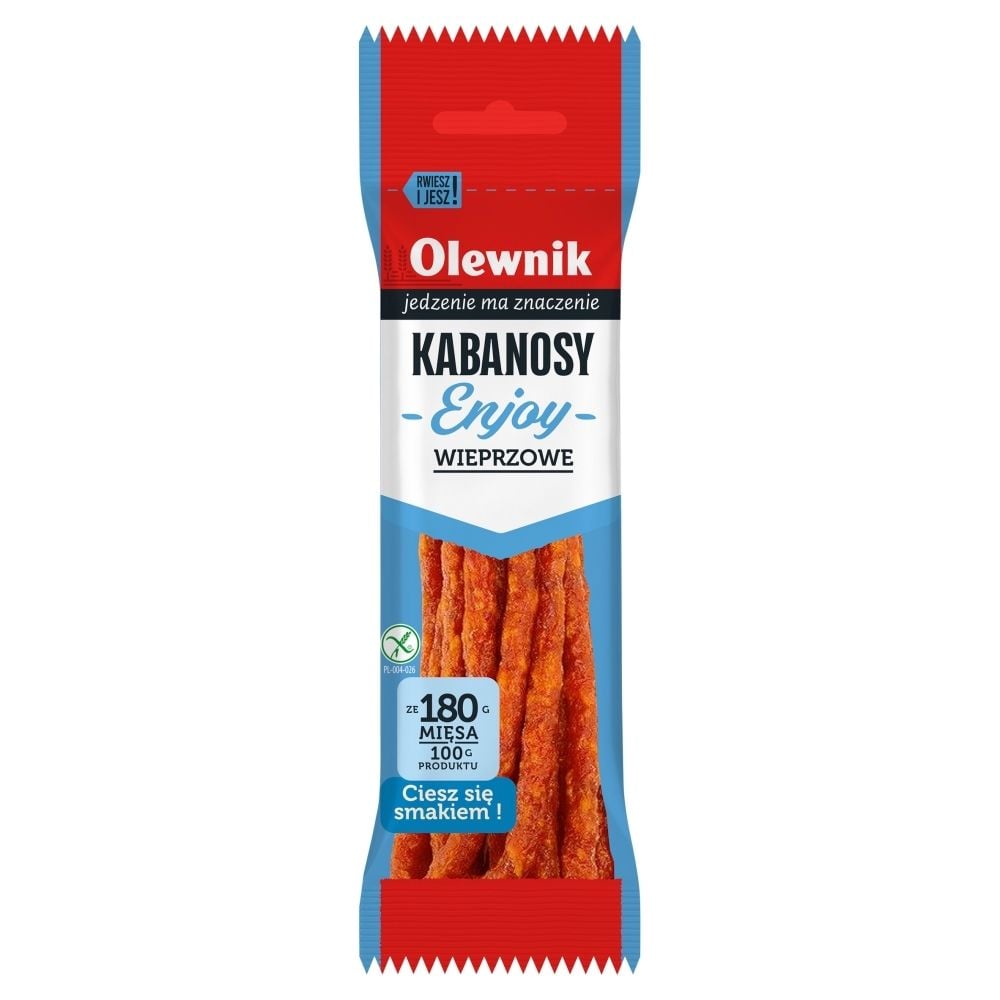 Olewnik Enjoy Kabanosy wieprzowe 105 g