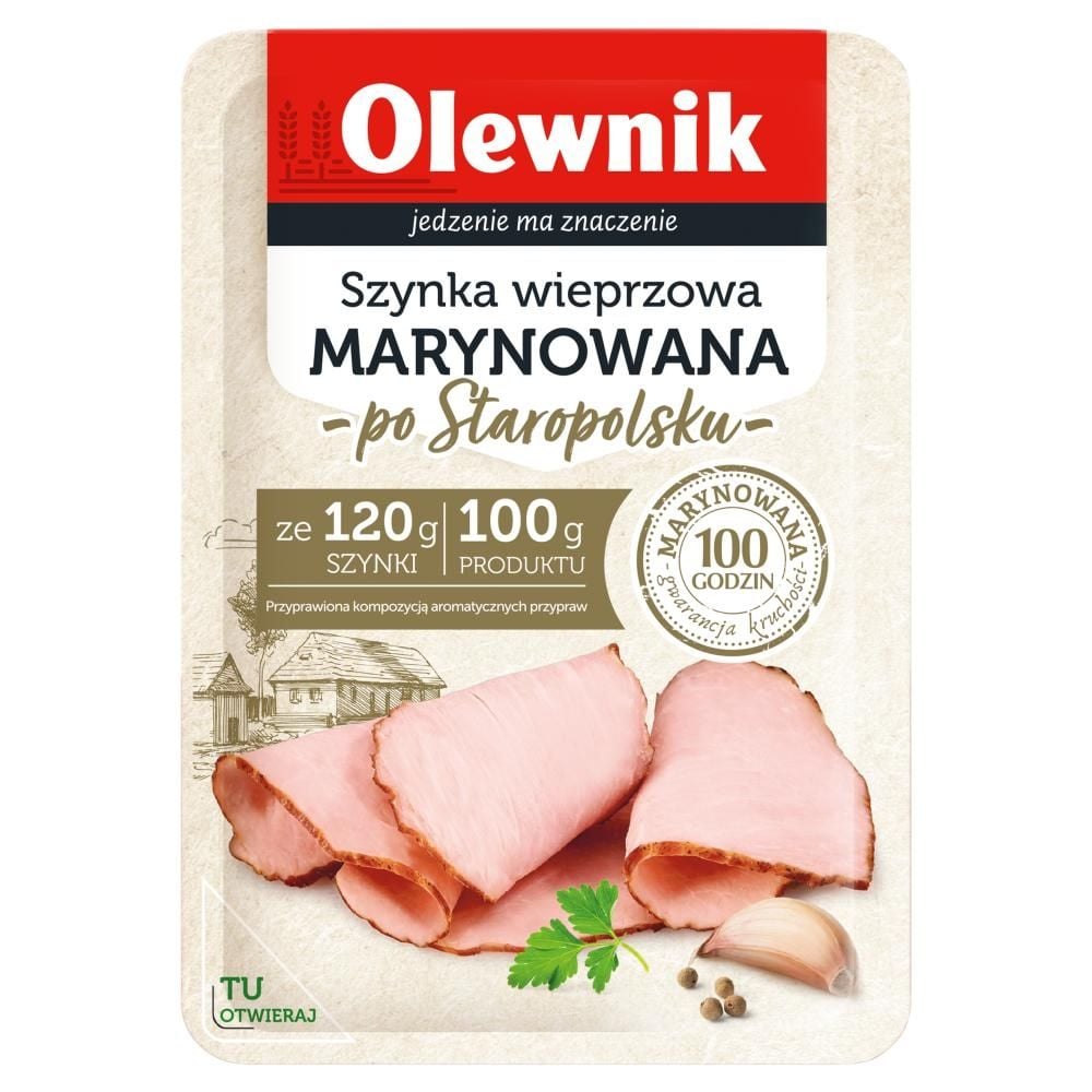 Olewnik Szynka wieprzowa marynowana po staropolsku 90 g