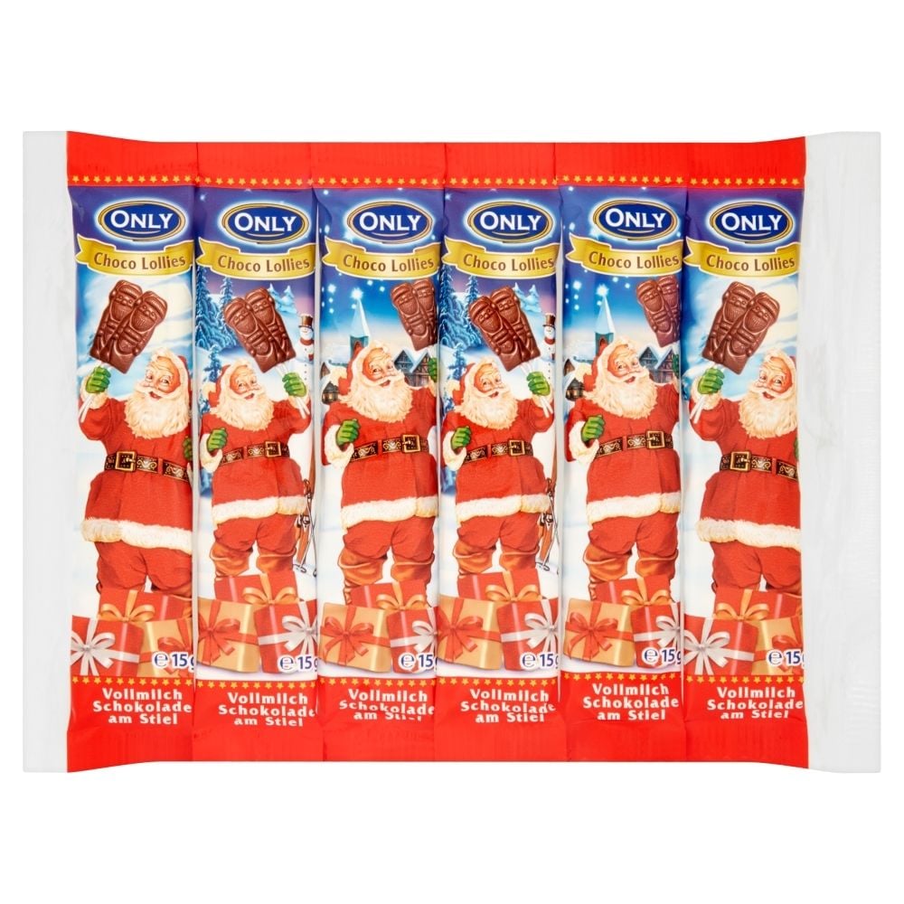 Only Lizak z czekolady mlecznej 90 g (6 x 15 g)