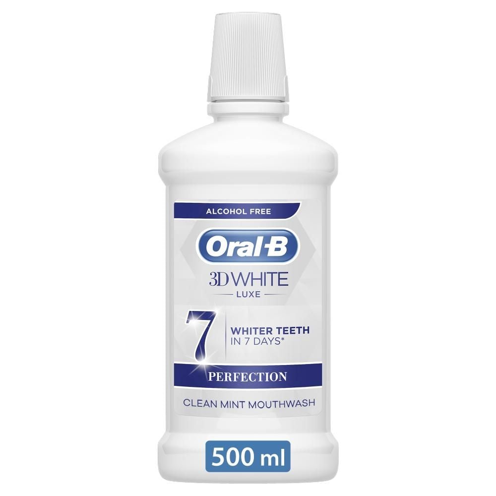 Oral-B 3DWhite Luxe Perfection Płyn do płukania jamy ustnej 500ml