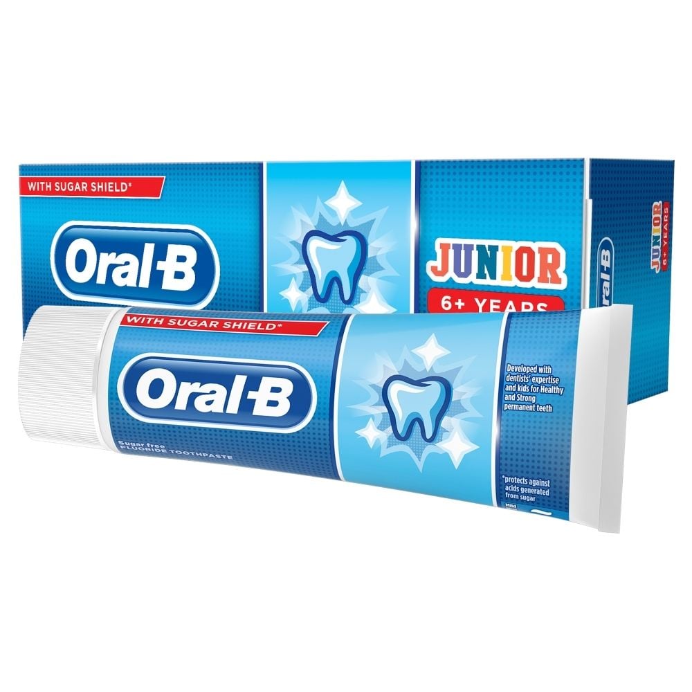 Oral-B Junior Pasta Do Zębów 75ml, 6+ Lat - Zakupy Online Z Dostawą Do ...