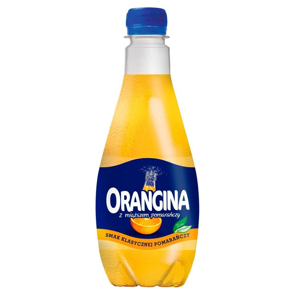 Orangina Napój gazowany smak klasycznej pomarańczy 0,5 l