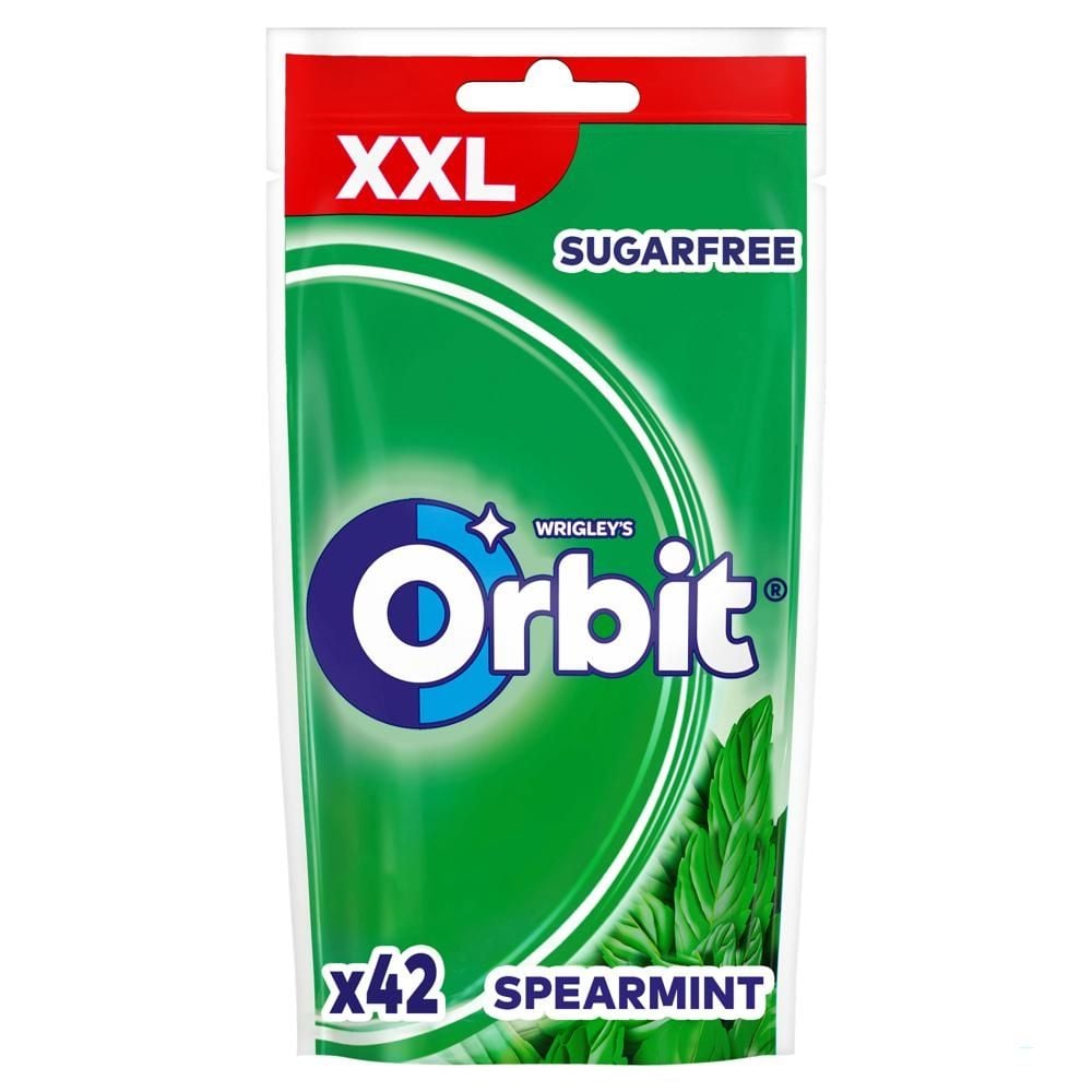 Orbit Spearmint XXL Guma do żucia bez cukru 58 g (42 sztuki)