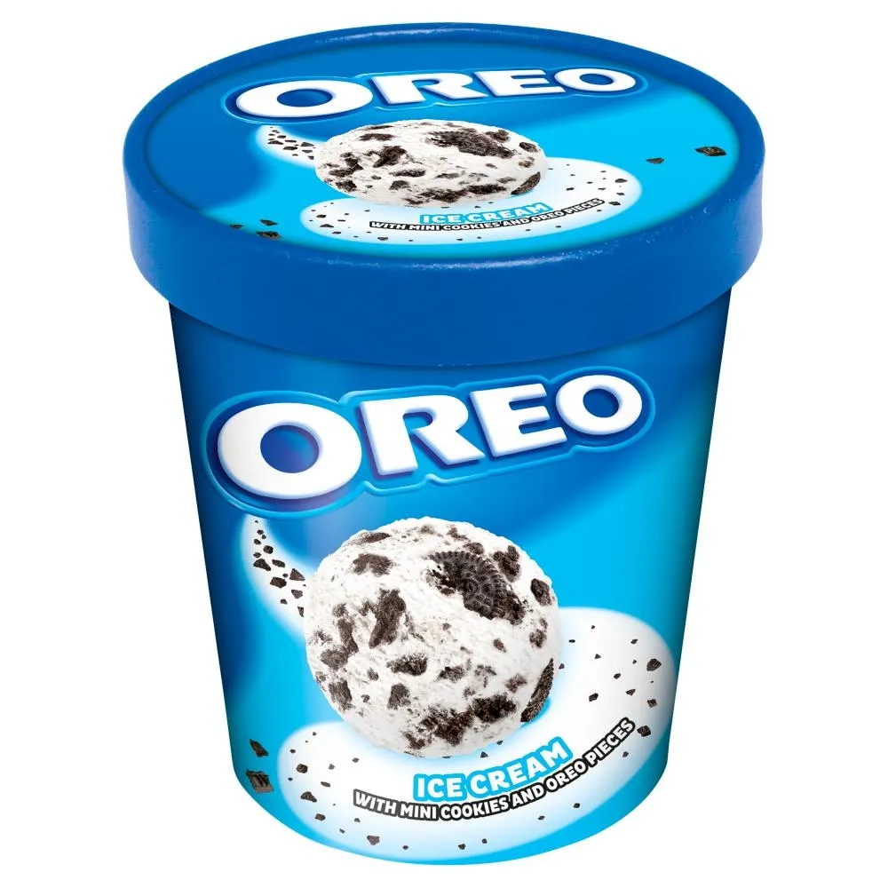 Oreo Lody o smaku waniliowym z ciastkami kakaowymi 480 ml