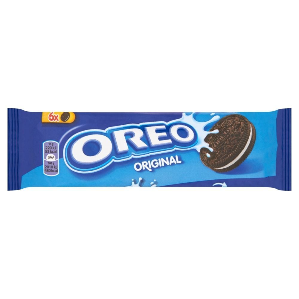 Oreo Original Ciastka kakaowe z nadzieniem o smaku waniliowym 66 g