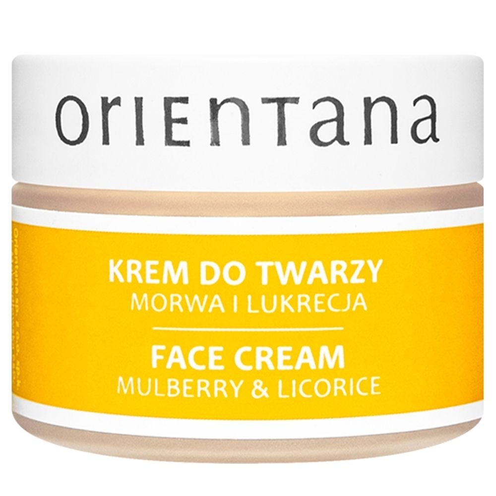 Orientana Naturalny krem do twarzy MORWA I LUKRECJA, 50g