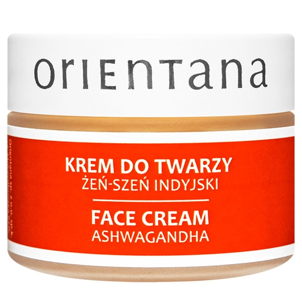 Orientana Naturalny krem do twarzy ŻEŃ-SZEŃ INDYJSKI (ASHWAGANDHA), 40g