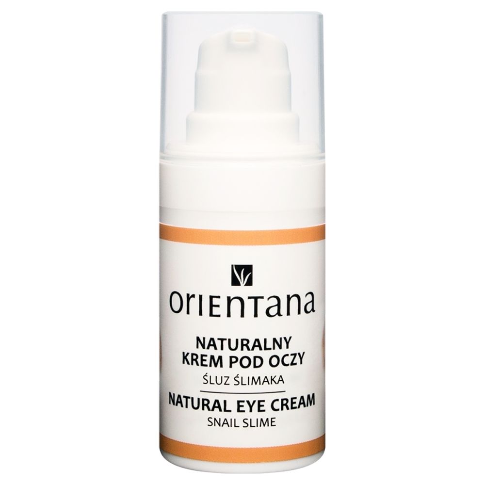 Orientana Naturalny krem pod oczy ŚLUZ ŚLIMAKA, 15ml