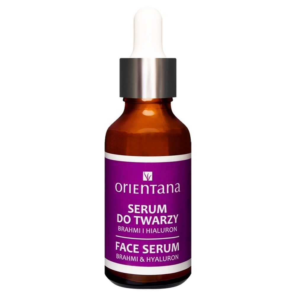 Orientana Serum do twarzy BRAHMI & HIALURON, 30ml