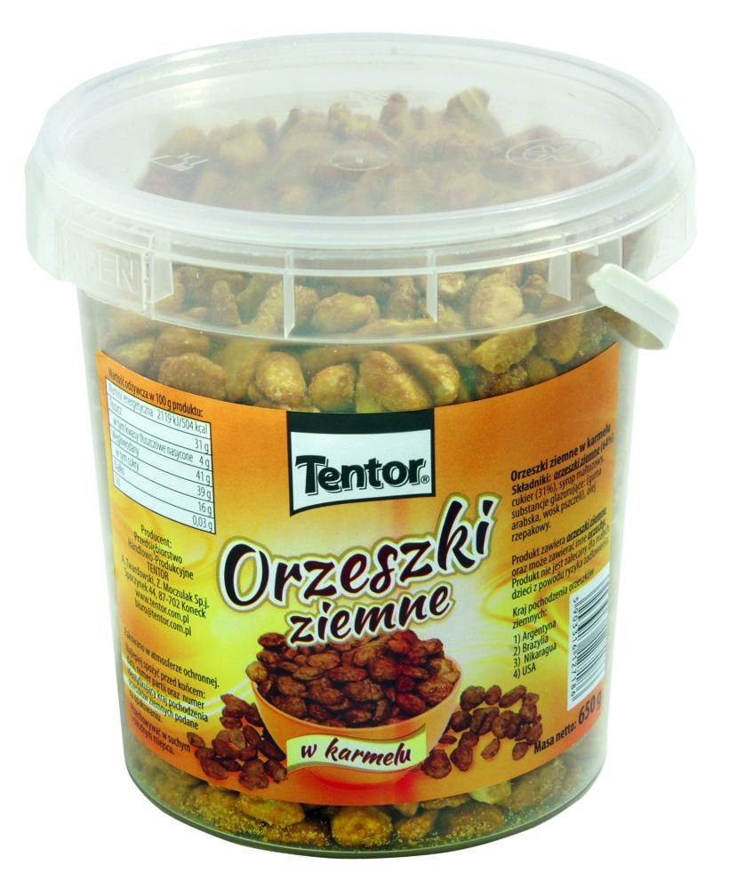 Orzeszki ziemne w karmelu 650 g