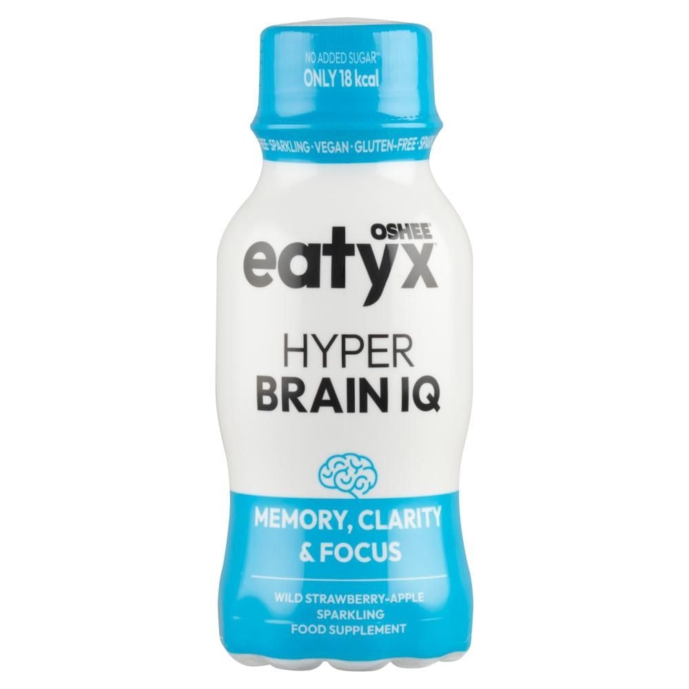 Oshee Eatyx Hyper Brain IQ Suplement diety gazowany napój o smaku poziomkowo-jabłkowym 100 ml