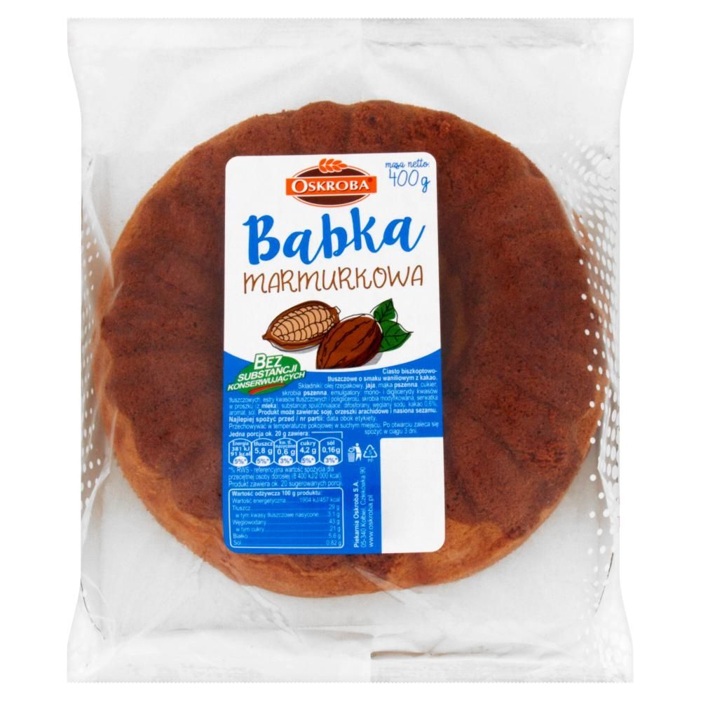 Oskroba Babka marmurkowa 400 g