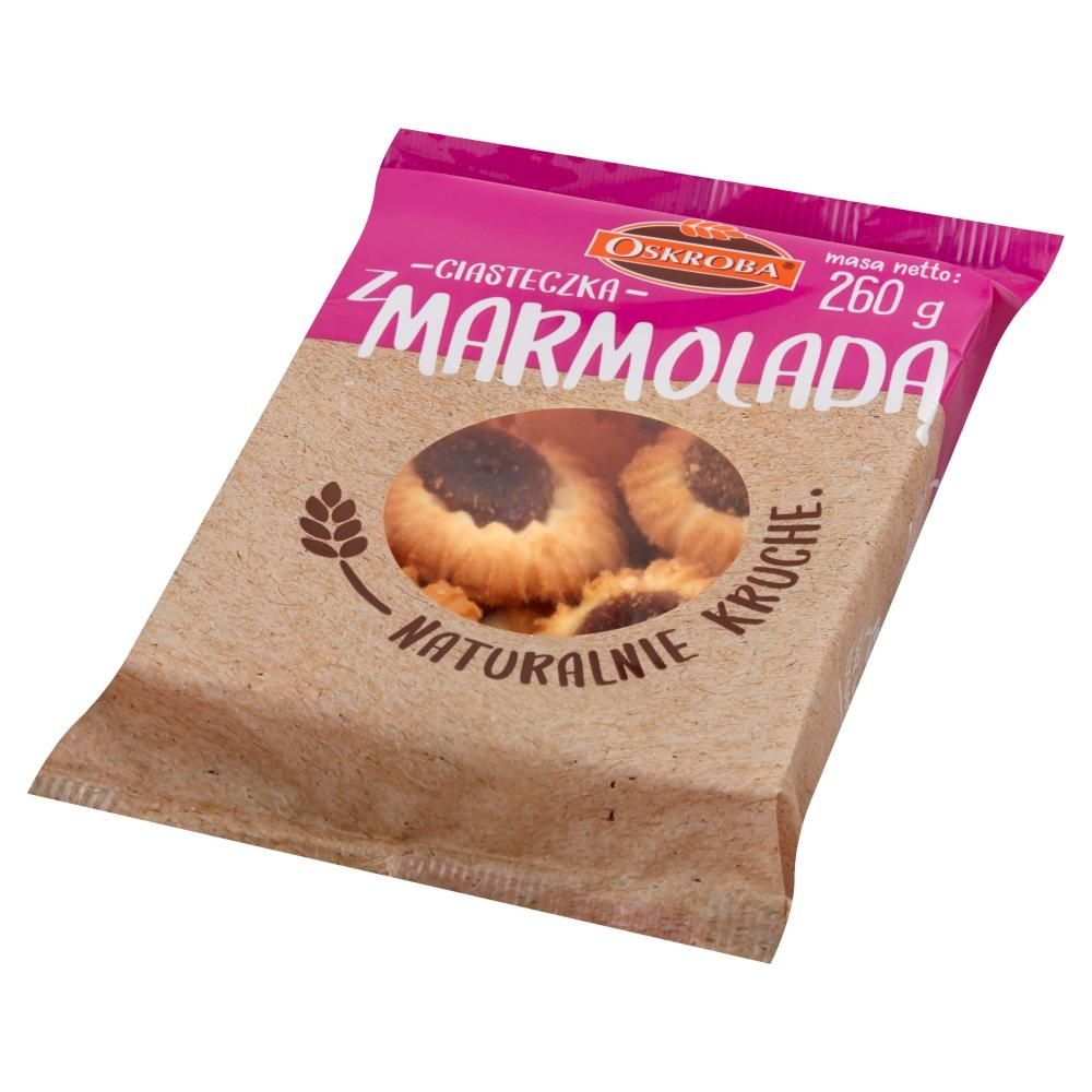 Oskroba Ciasteczka z marmoladą 260 g