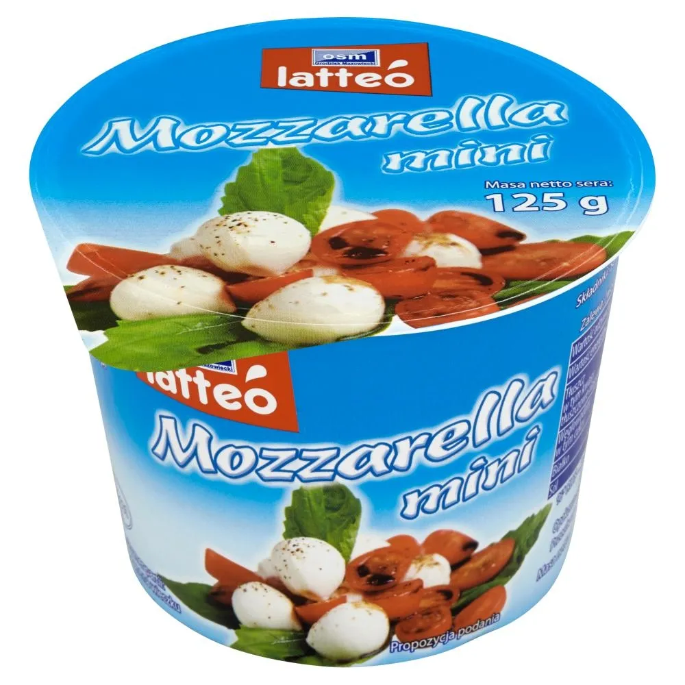 OSM Grodzisk Mazowiecki latteó Mozzarella mini 125 g