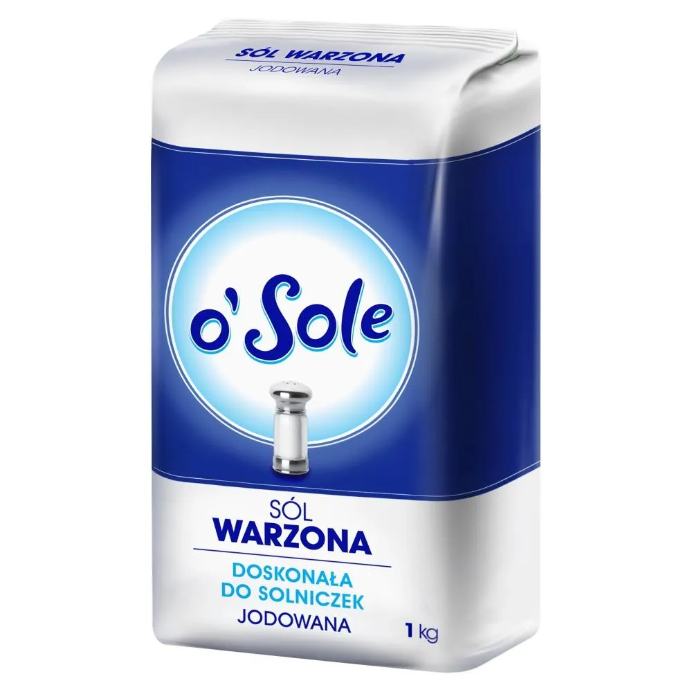 o'Sole Sól warzona jodowana 1 kg