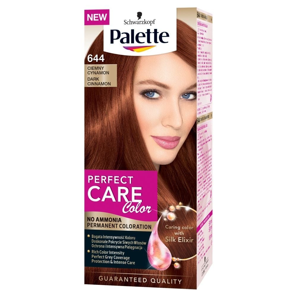 Palette Perfect Care Color Krem koloryzujący Ciemny cynamon 644