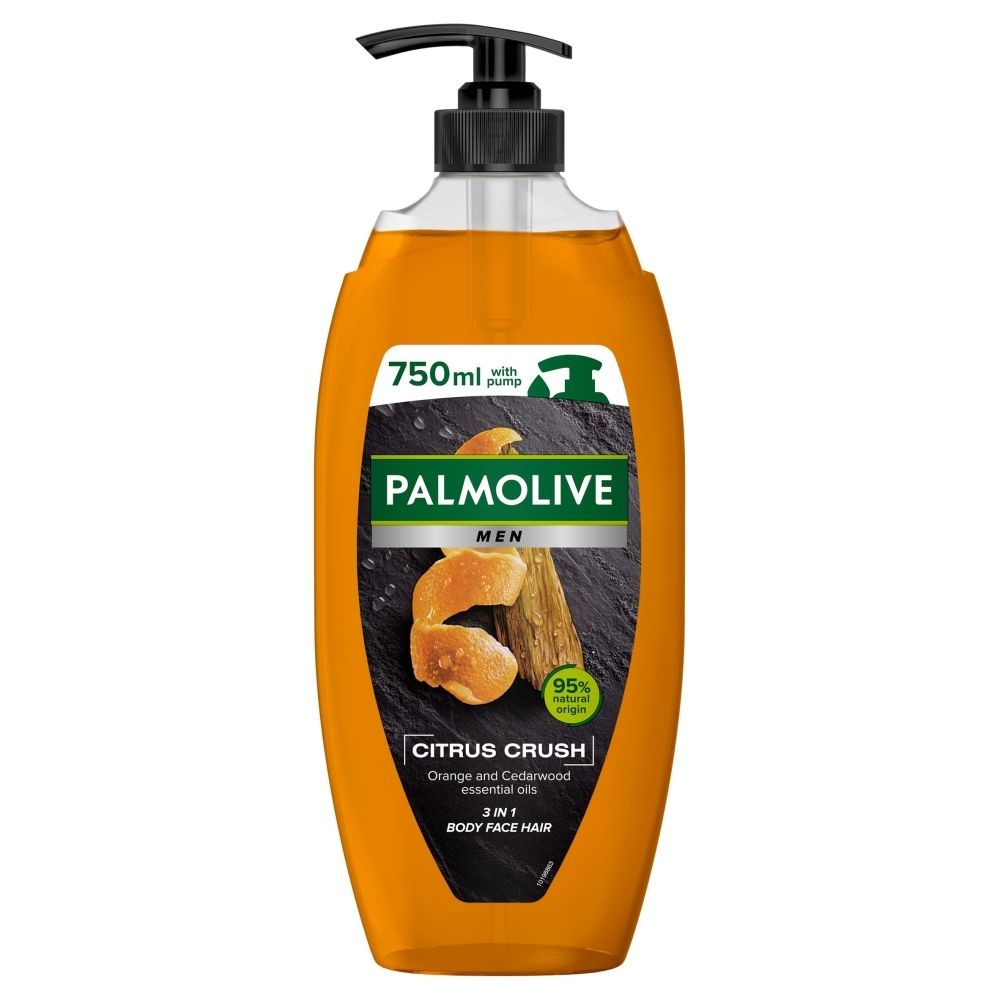 Фото - Піна / сіль для ванни Palmolive MEN Citrus Crush Żel pod prysznic dla mężczyzn 3w1 750 ml 