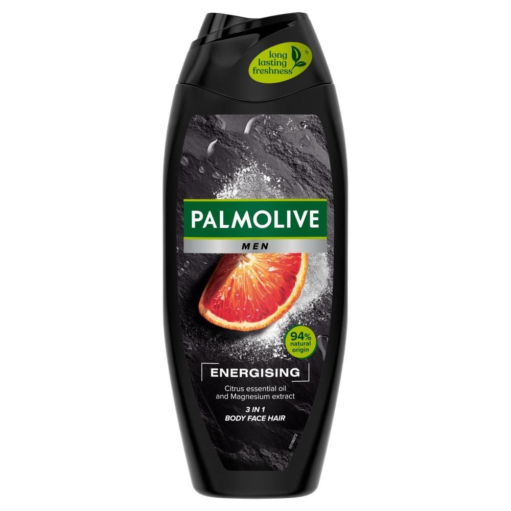 Palmolive MEN Energising, orzeźwiający żel pod prysznic dla mężczyzn 3w1 cytrusy i magnez 500ml