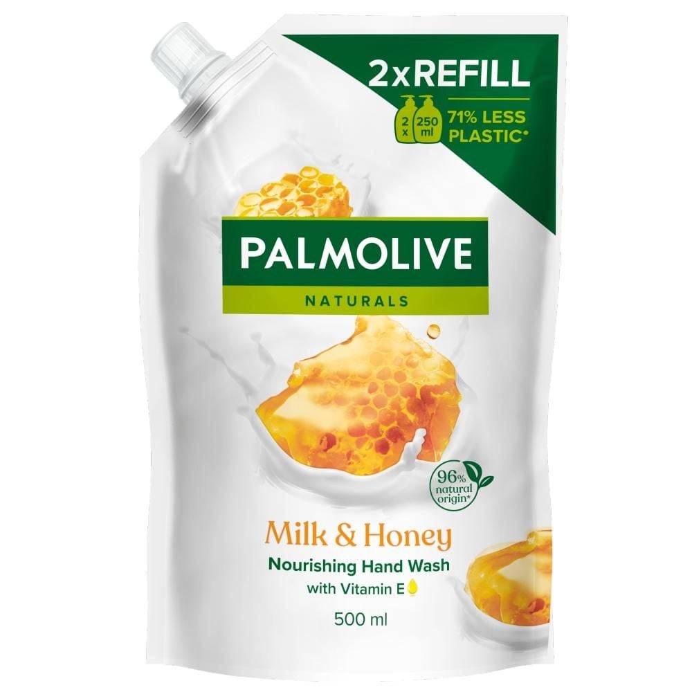 Palmolive Naturals Milk & Honey mydło w płynie do mycia rąk