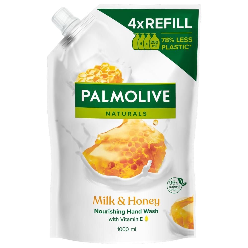 Palmolive Naturals Milk & Honey mydło w płynie do mycia rąk