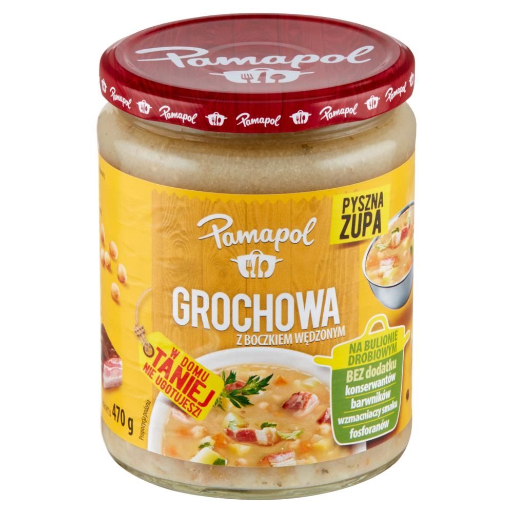 Pamapol Grochowa z boczkiem wędzonym 470 g