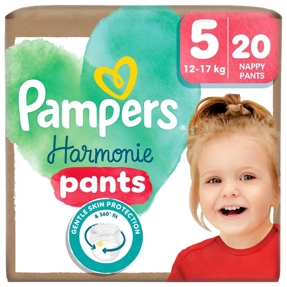 Pampers Harmonie Pantsy rozmiar 5, 20 pieluszki, 12kg-17kg