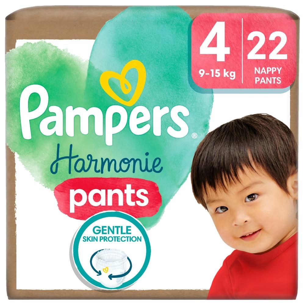 Pampers Harmonie Pieluszki, rozmiar 4, 9kg-15kg, 22 szt