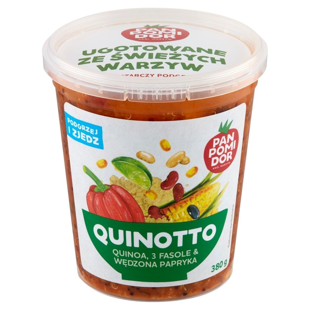 Pan Pomidor Quinotto quinoa 3 fasole & wędzona papryka 380 g