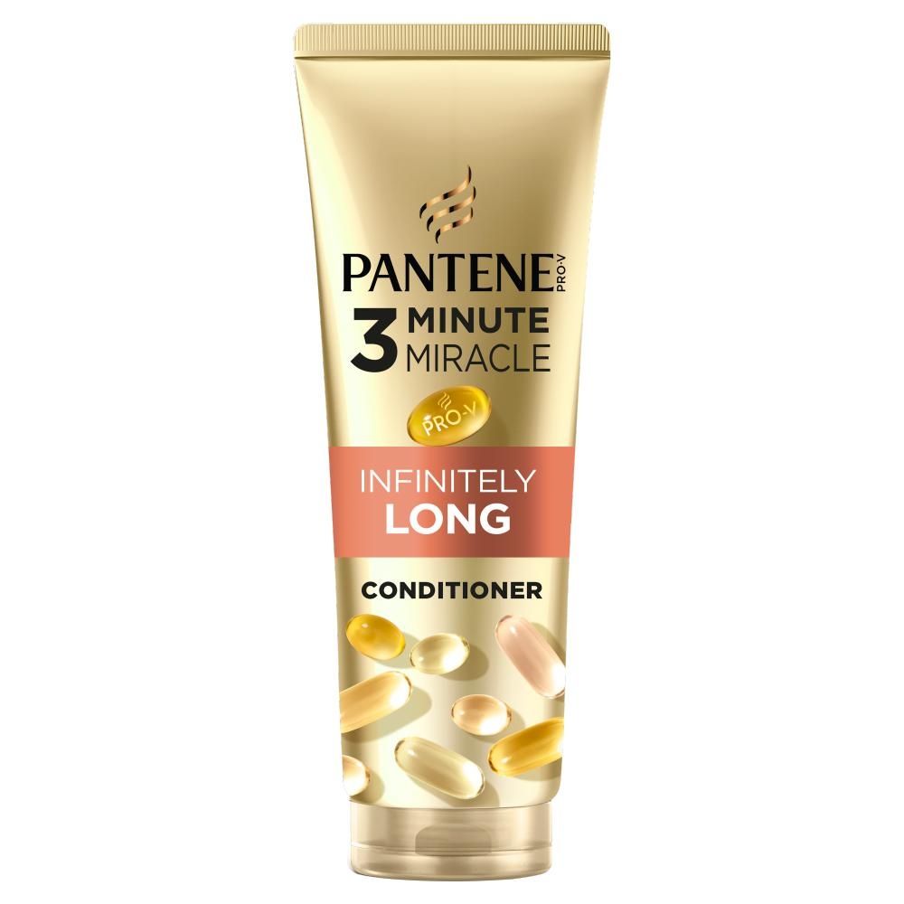 Pantene Pro-V Inifnitely Long  3 Minute Miracle Odżywka do włosów długich i słabych 220 ml