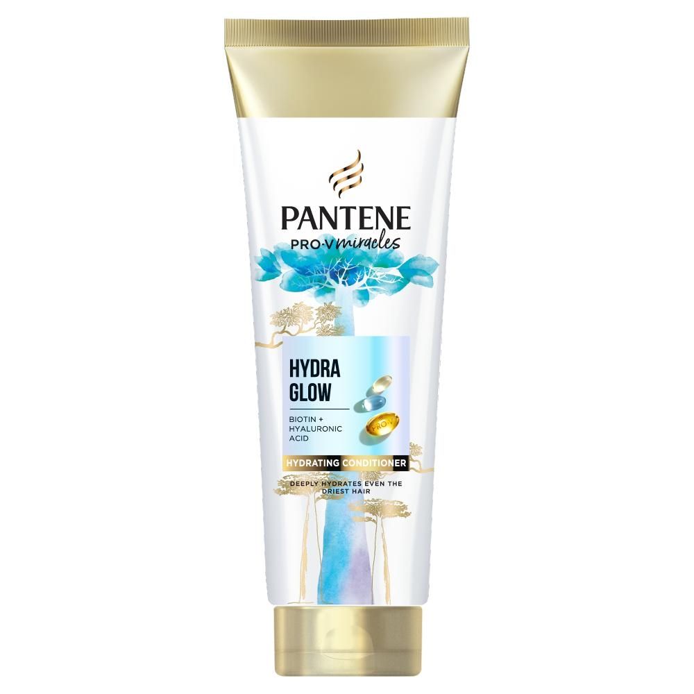 Pantene Pro V Miracles Hydra Glow Odżywka z biotyną, 160 ml. Włosy suche i zniszczone