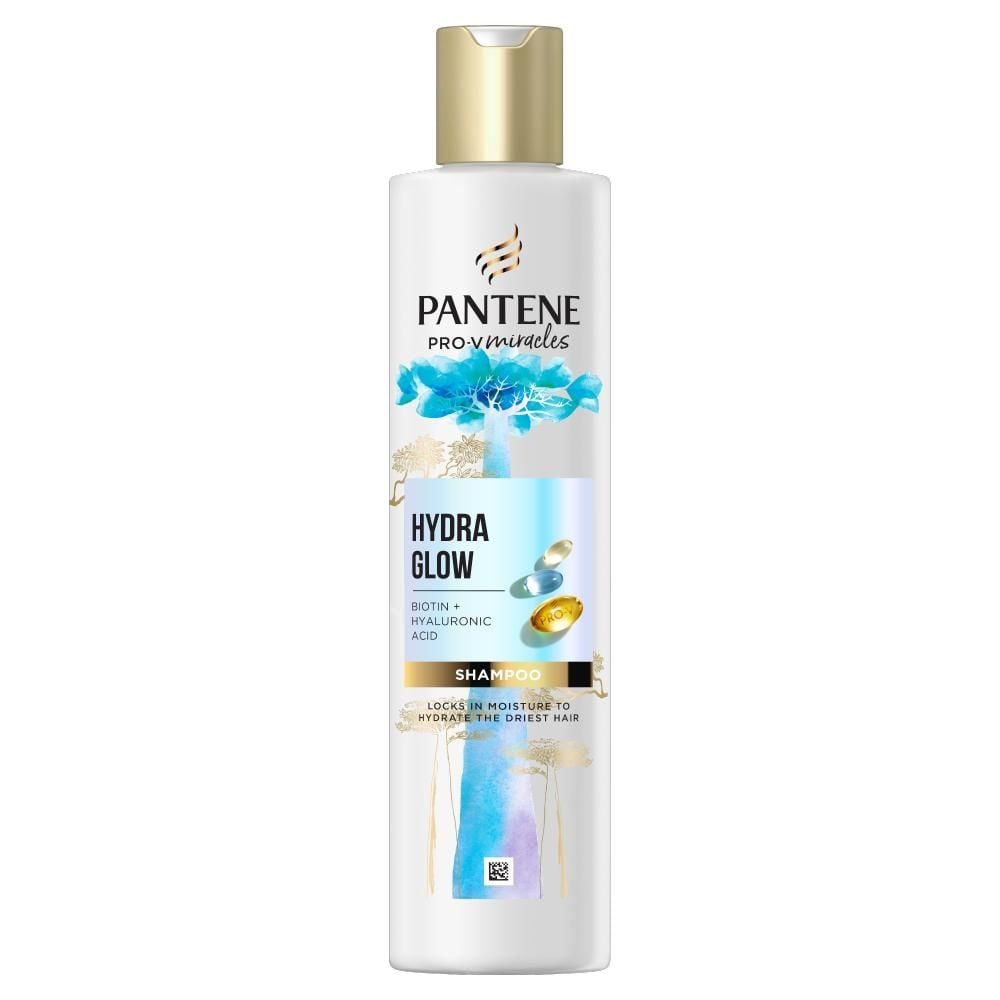 Pantene Pro V Miracles Hydra Glow Szampon z biotyną, 250 ml. Włosy suche i zniszczone