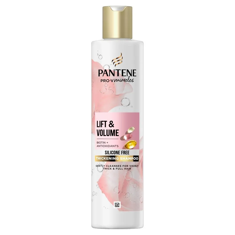 Pantene Pro V Miracles Lift'N'Volume Szampon pogrubiający z biotyną, 250 ml. Bez silikonu