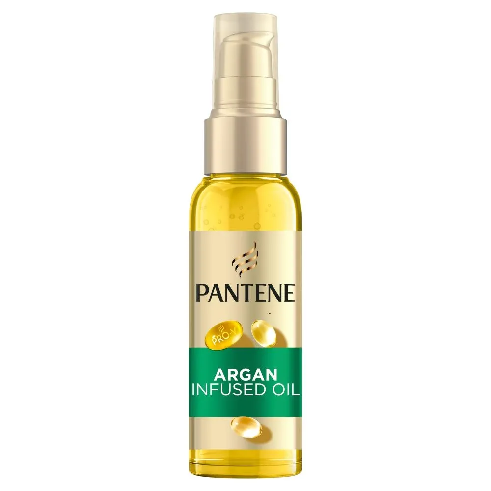 Pantene Pro-V Smooth & Sleek Argan Infused Olejek do włosów puszących się i matowych 100 ml