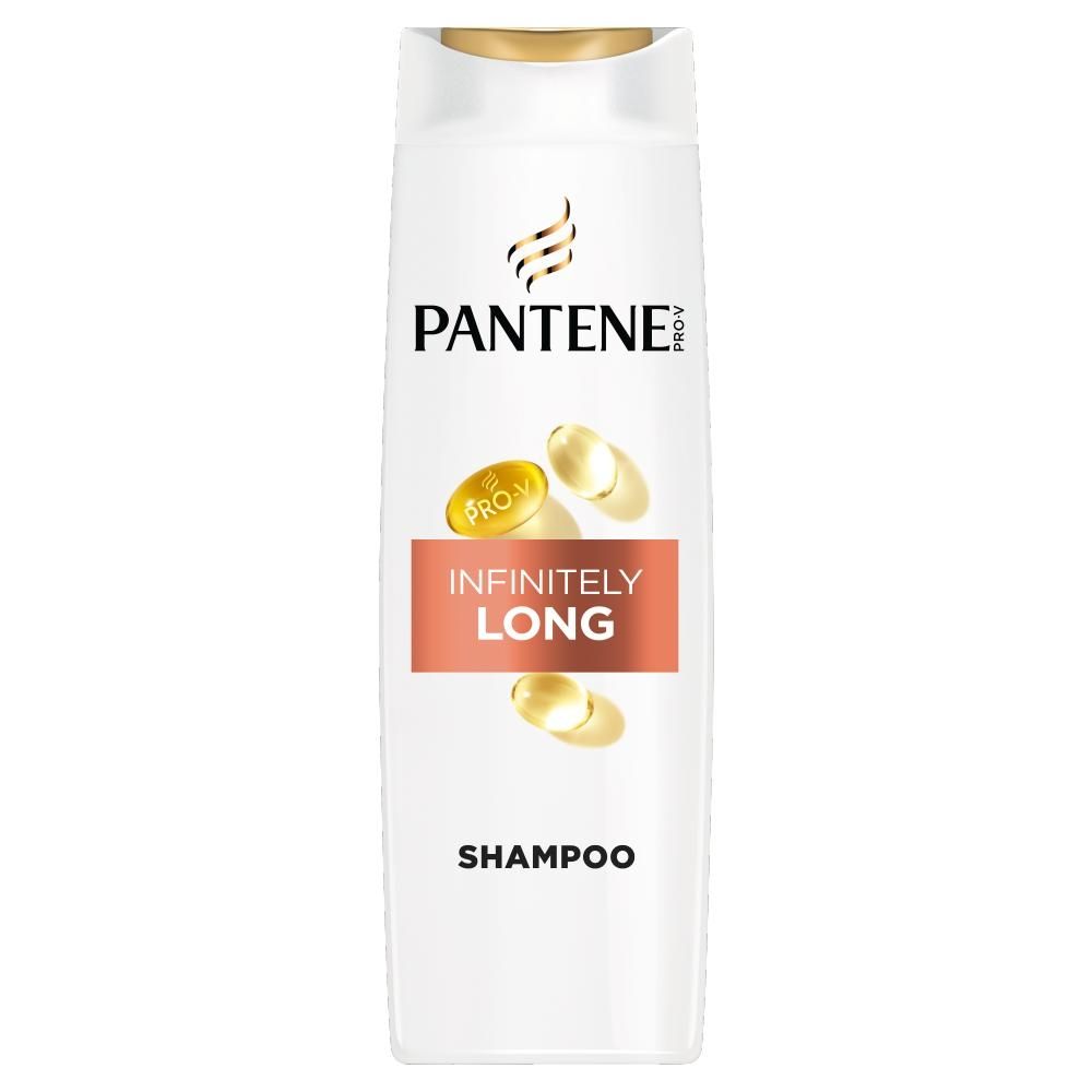 Pantene Pro-V Szampon Infinitely Long | Wzmacnia i odżywia zniszczone włosy | 400 ml