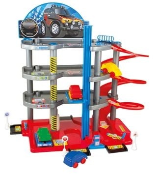 Parking MOCHTOYS 4 Poziomy z Autkami 10336