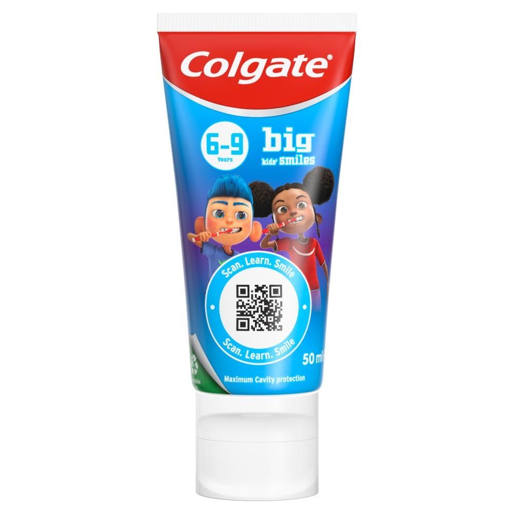 Pasta do zębów dla dzieci Colgate Big Kids' Smiles 6-9 lat 50 ml