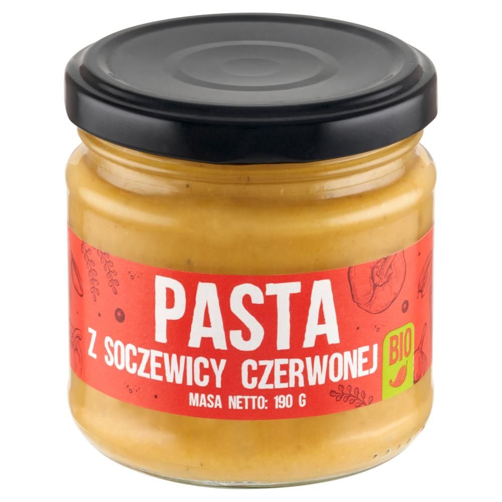 Pasta z soczewicy czerwonej 190 g