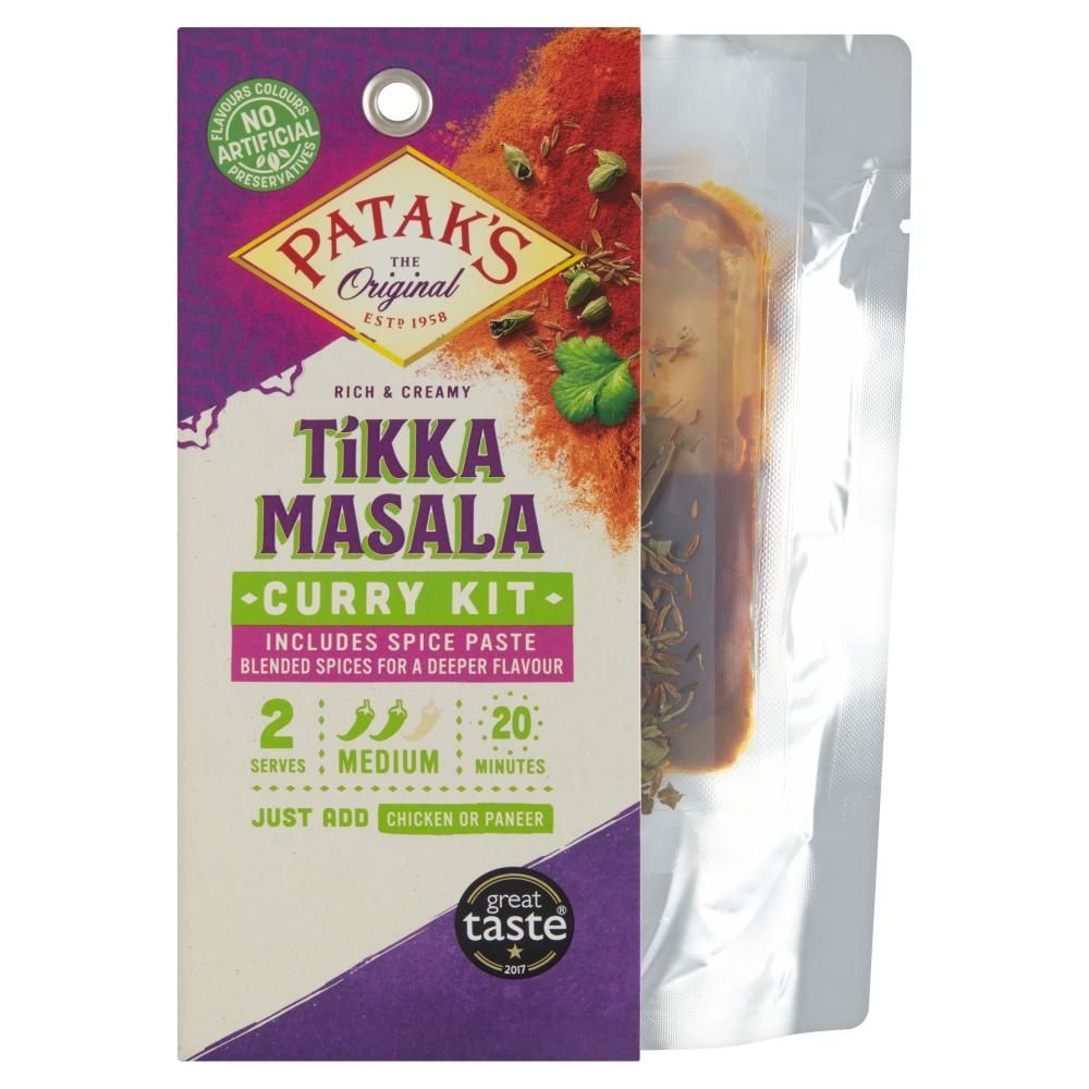 Patak's Zestaw Tikka Masala do przygotowania dania w stylu indyjskim 313 g