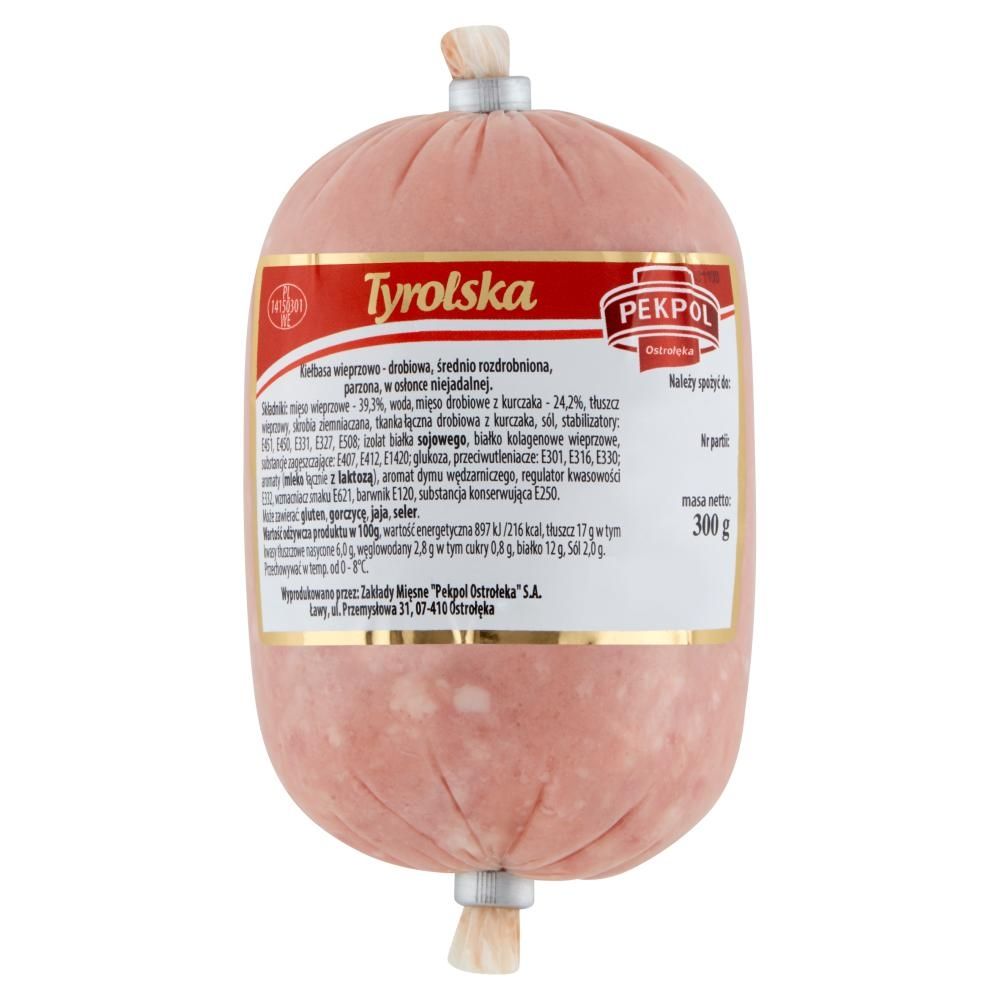 Pekpol Kiełbasa tyrolska 300 g