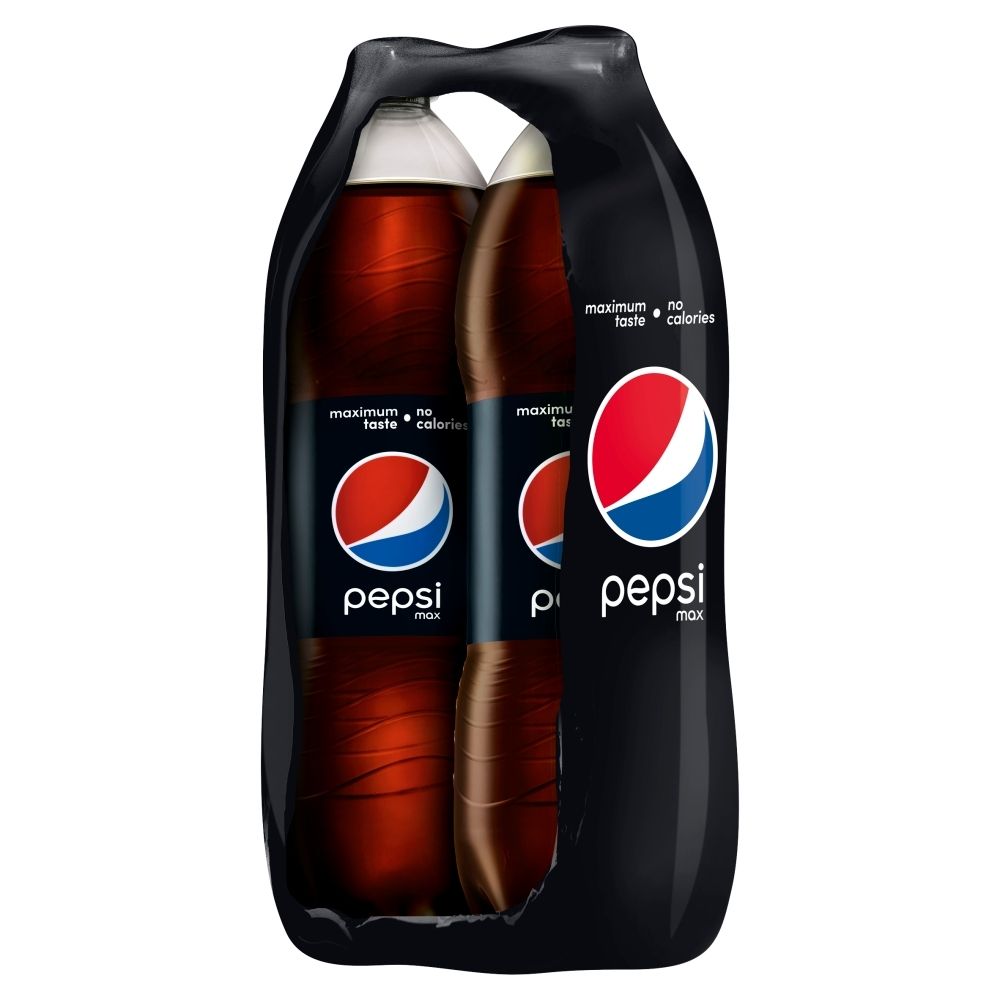 Pepsi Max Napój gazowany typu cola 2 x 2 l